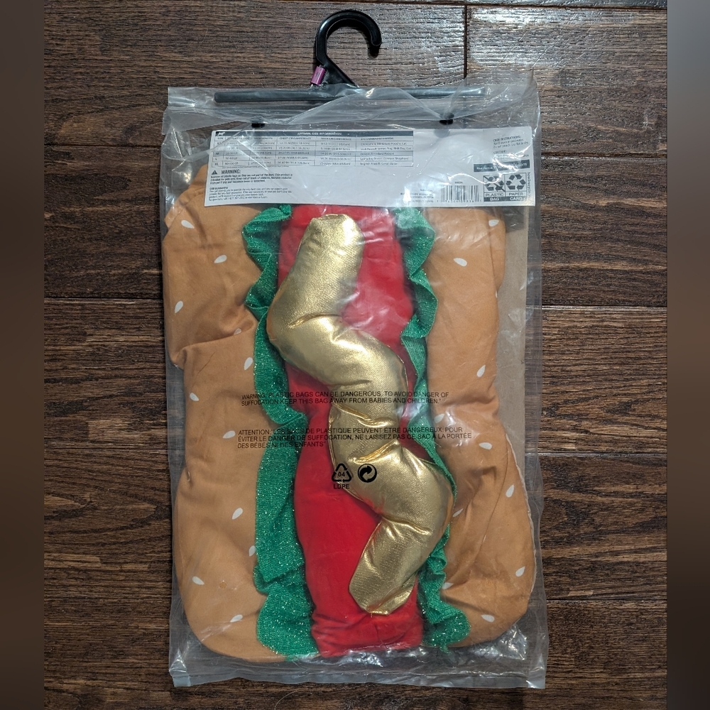 NWT Vibrant Life Halloween Hotdog Costume for Dogs